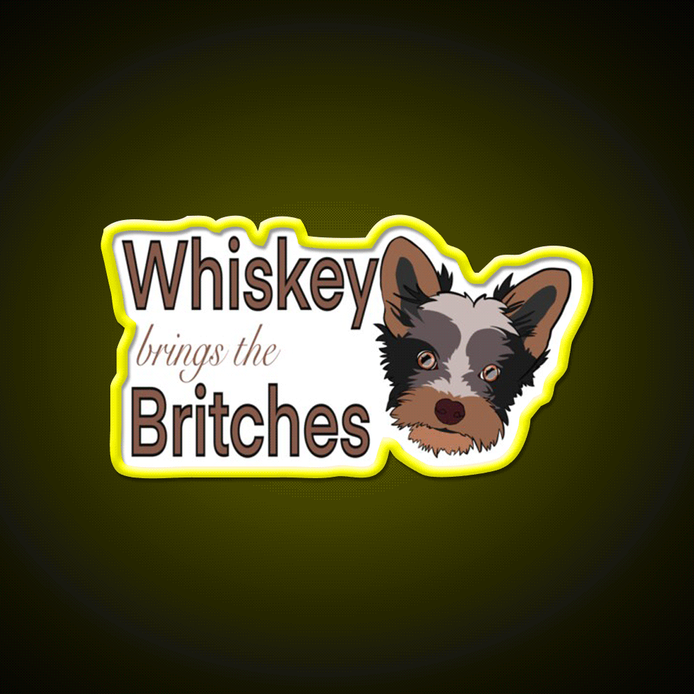 Whiskey Britches Whiskey Drink Bar Led Neon Sign Rgb Color