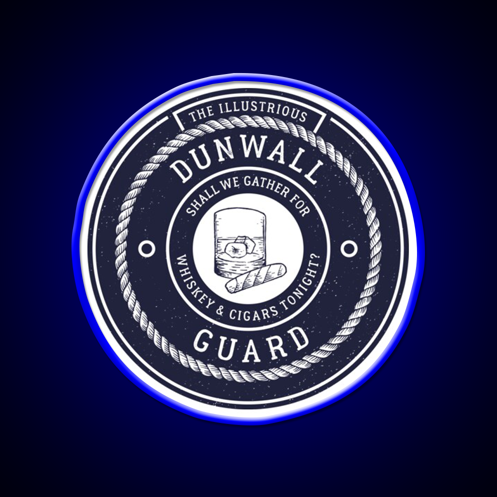 Whiskey Cigars Navy Whiskey Drink Bar Led Neon Sign Rgb Color