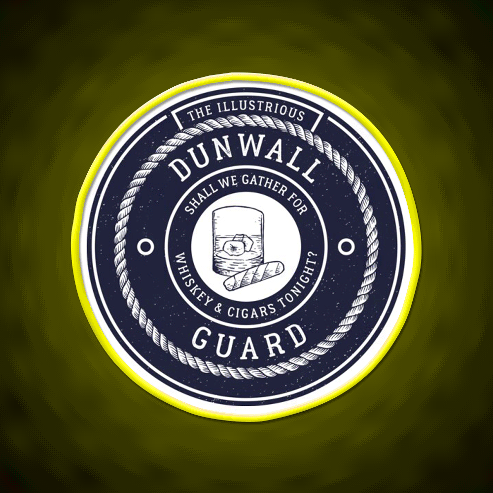 Whiskey Cigars Navy Whiskey Drink Bar Led Neon Sign Rgb Color