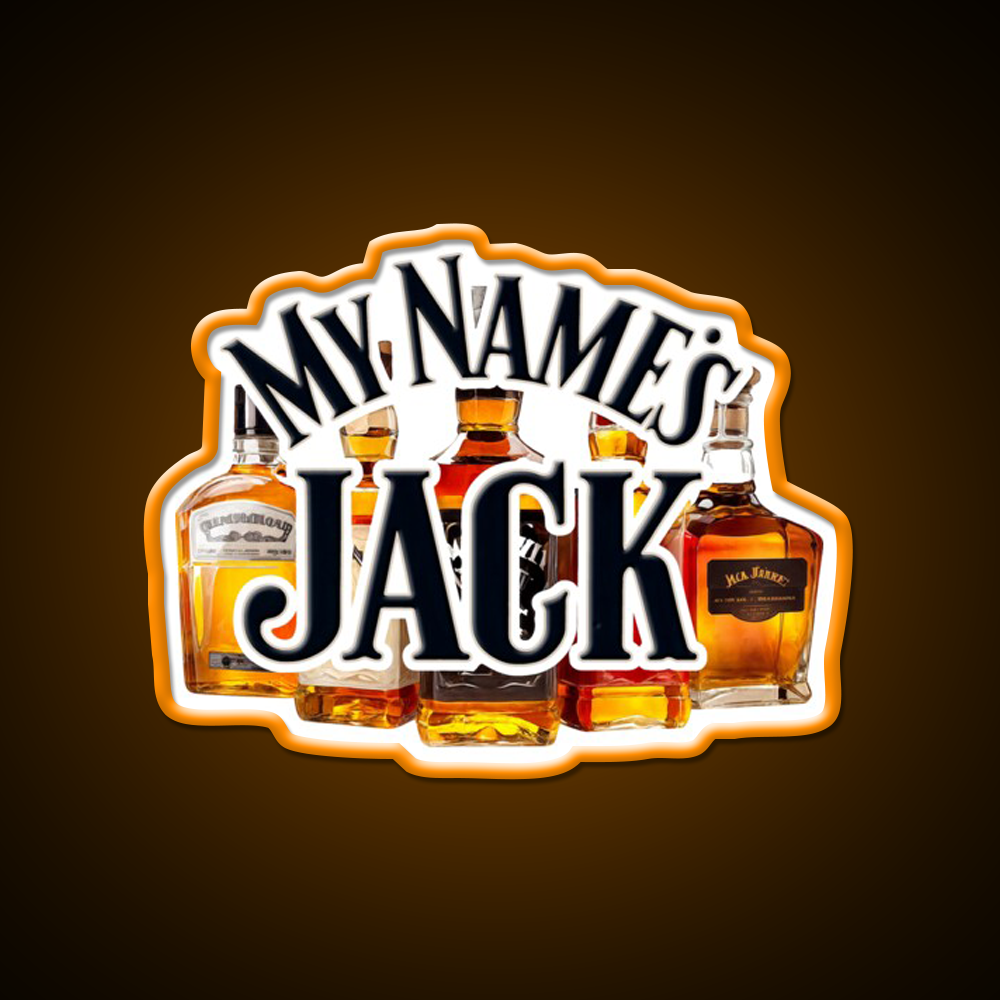 Whiskey Collection Whiskey Drink Bar Led Neon Sign Rgb Color