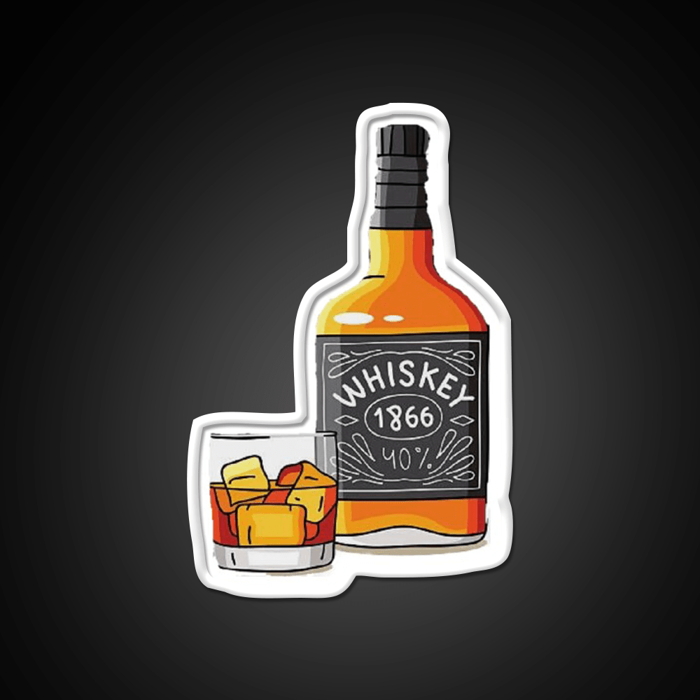 Whiskey Drink Bar Led Neon Sign Rgb Color - Shineneon