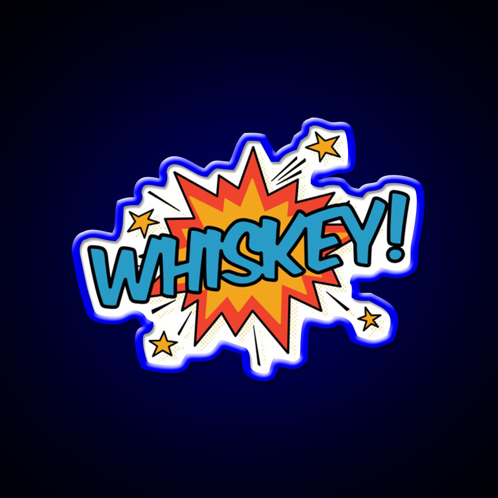 Whiskey Drink Bar Led Neon Sign Wall Sign Rgb Color