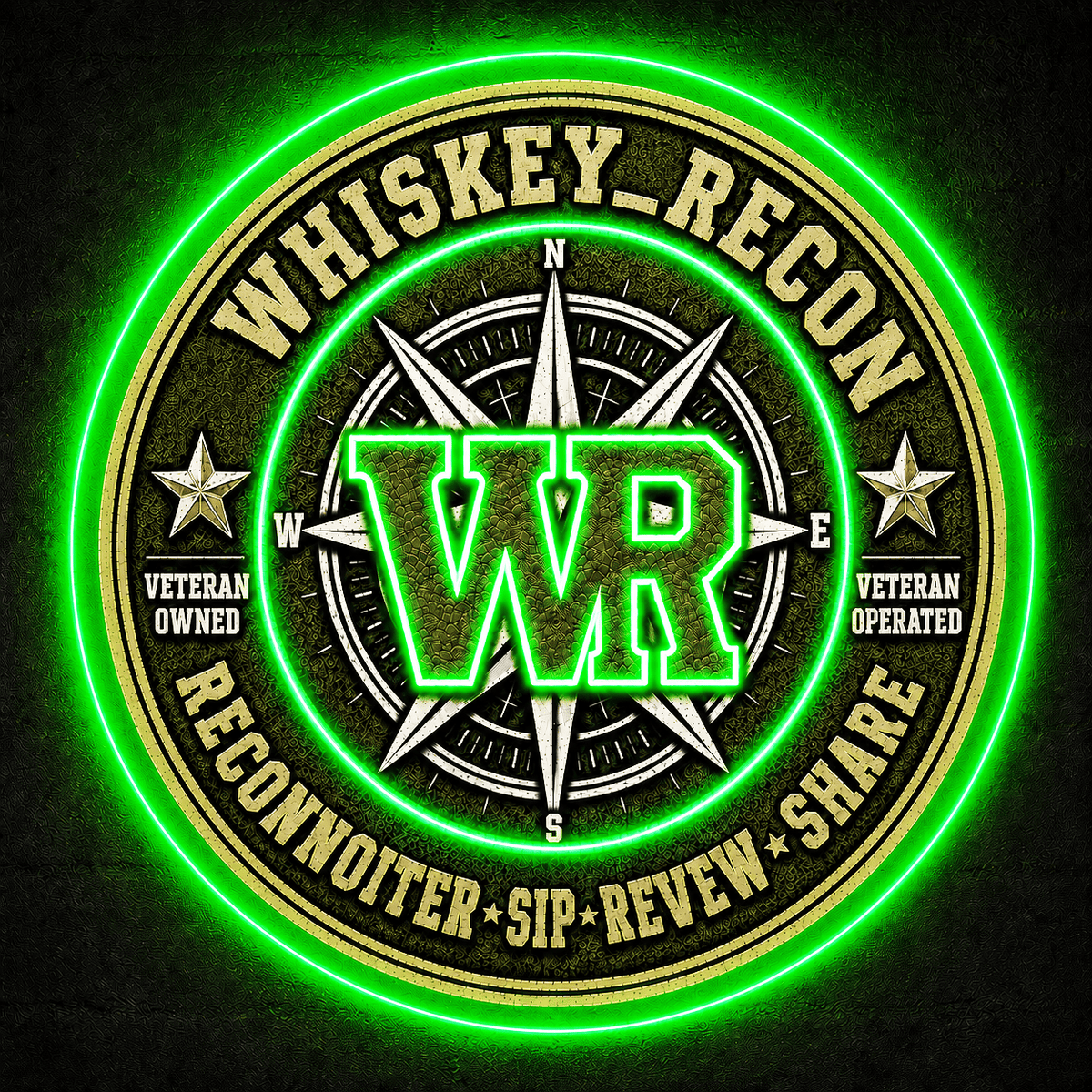 WHISKEY_RECON Custom LED Neon Sign - Shineneon
