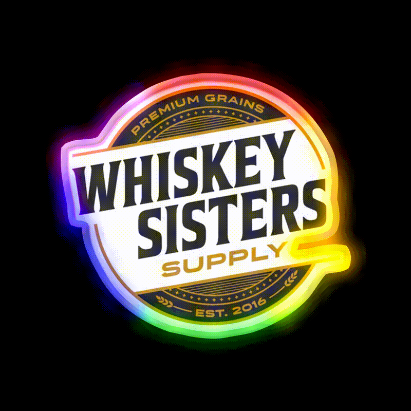 Whiskey Sisters Whiskey Drink Bar Led Neon Sign Rgb Color