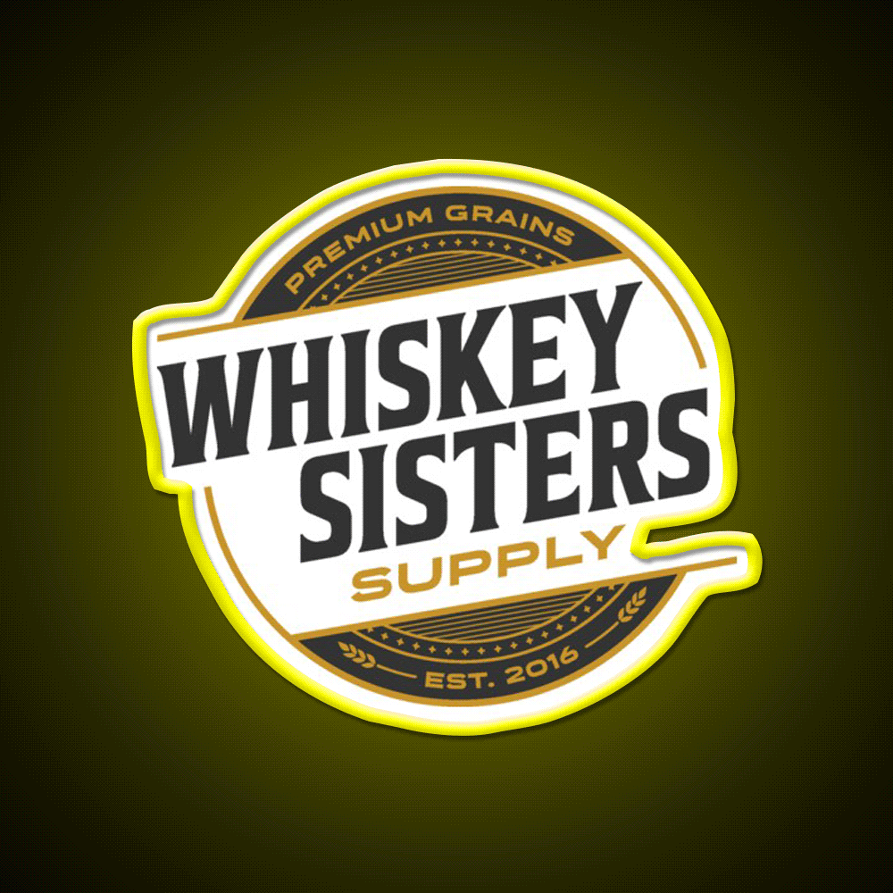 Whiskey Sisters Whiskey Drink Bar Led Neon Sign Rgb Color