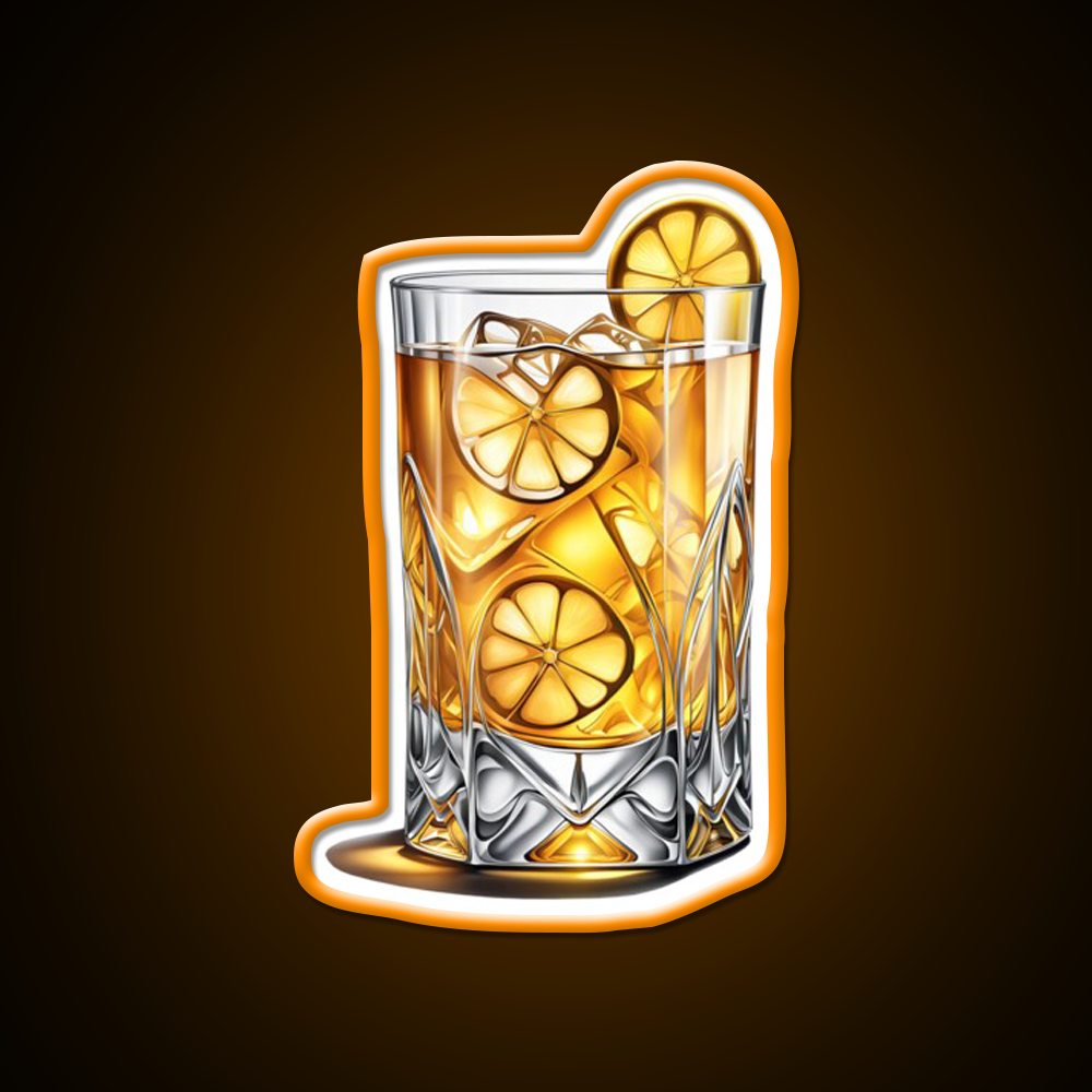 Whiskey Sour Cocktail Bar Decor Led Neon Sign Rgb Color - LED neon sign view 6