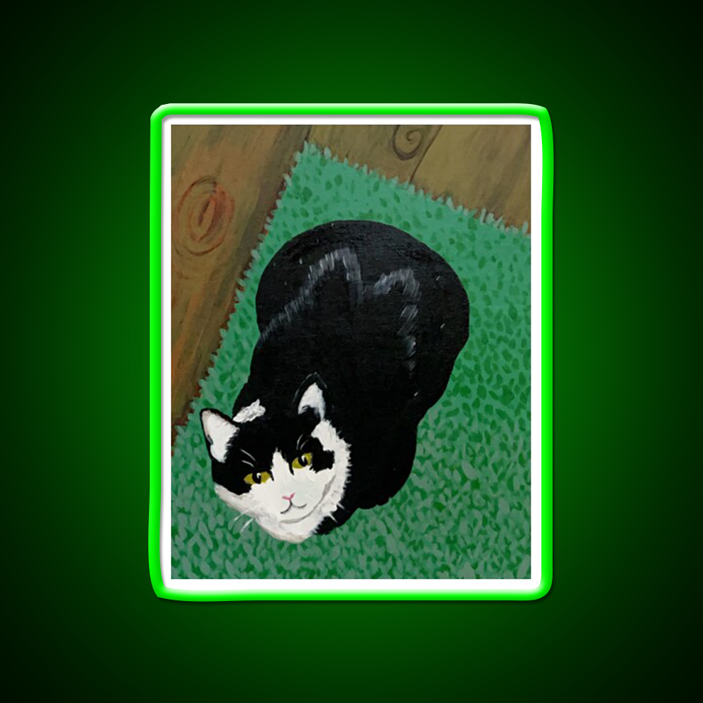 Whiskey The Cat Whiskey Drink Bar Led Neon Sign By Art Rgb Color