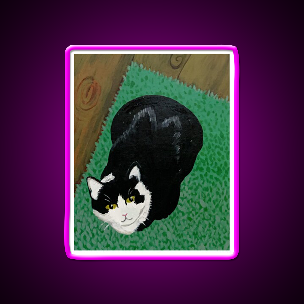 Whiskey The Cat Whiskey Drink Bar Led Neon Sign By Art Rgb Color