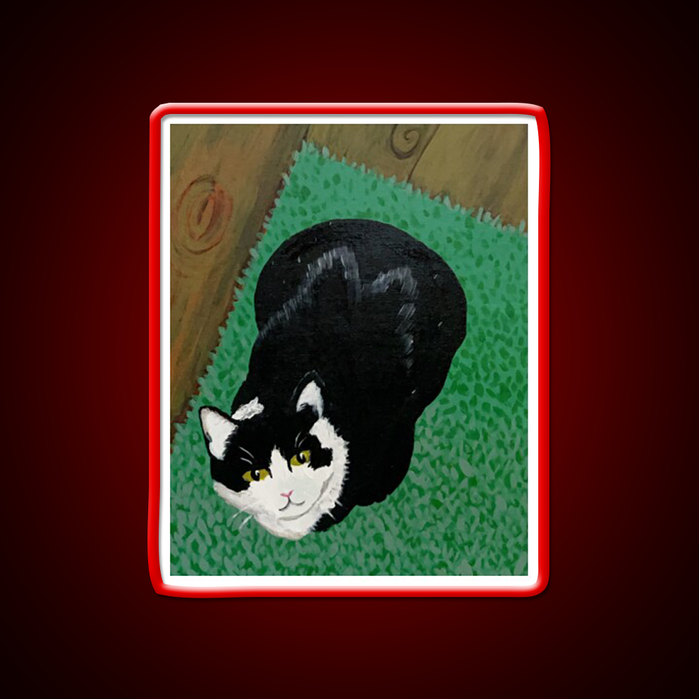 Whiskey The Cat Whiskey Drink Bar Led Neon Sign By Art Rgb Color