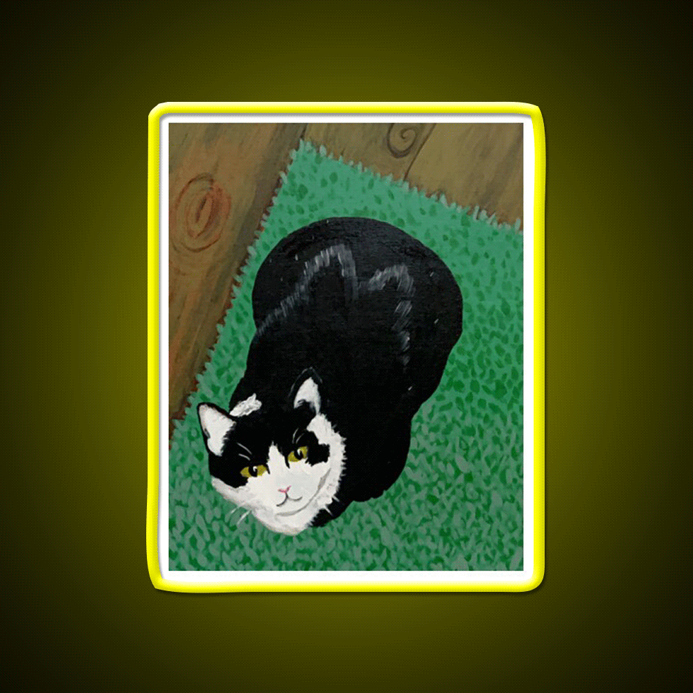 Whiskey The Cat Whiskey Drink Bar Led Neon Sign By Art Rgb Color