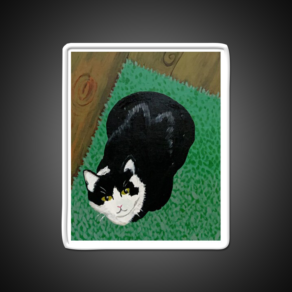 Whiskey The Cat Whiskey Drink Bar Led Neon Sign By Art Rgb Color