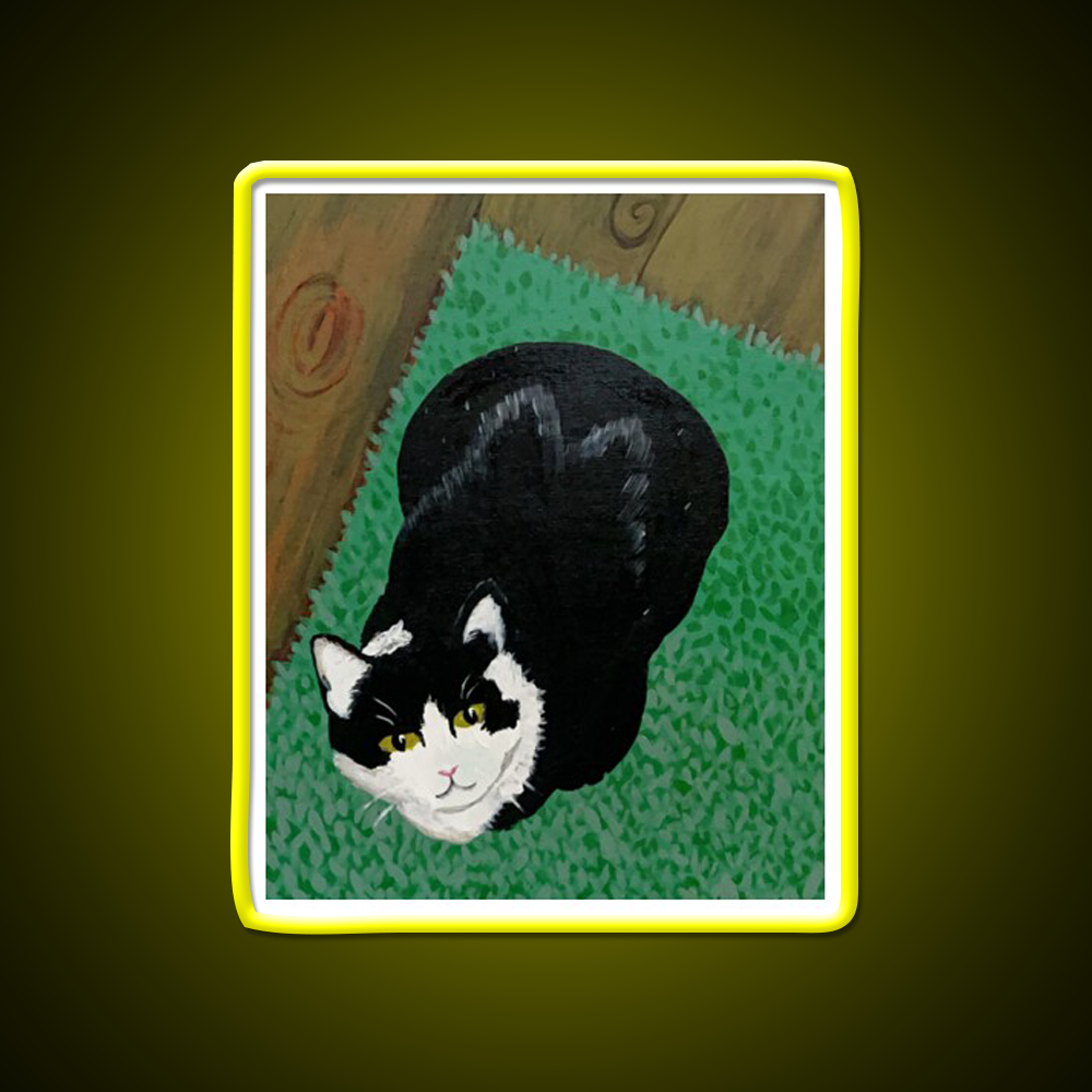 Whiskey The Cat Whiskey Drink Bar Led Neon Sign By Art Rgb Color