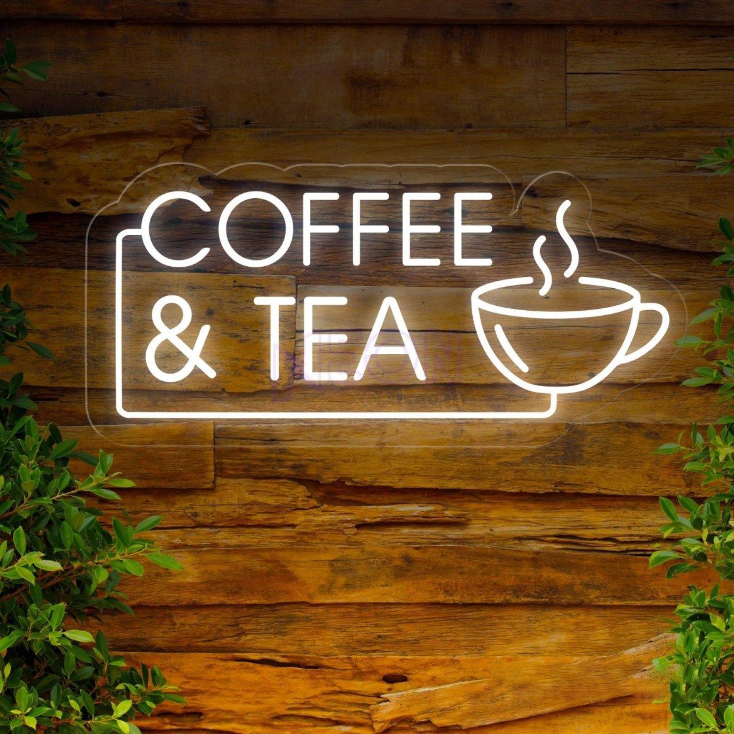 White Coffee Cup Tea Led Neon Sign Cafe Wall Art | Shineneon