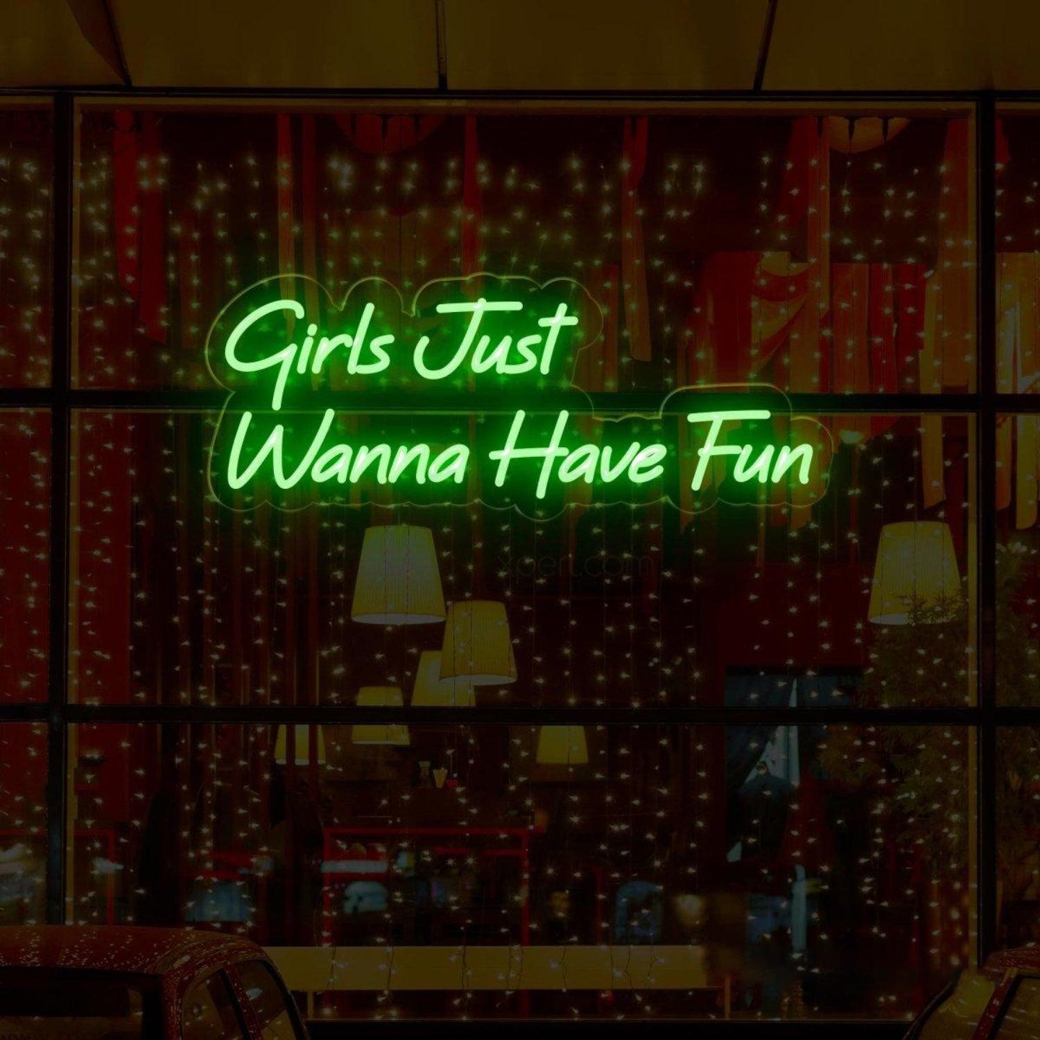 White Girls Just Wanna Have Fun Led Neon Sign For Bedroom Decor | Shineneon