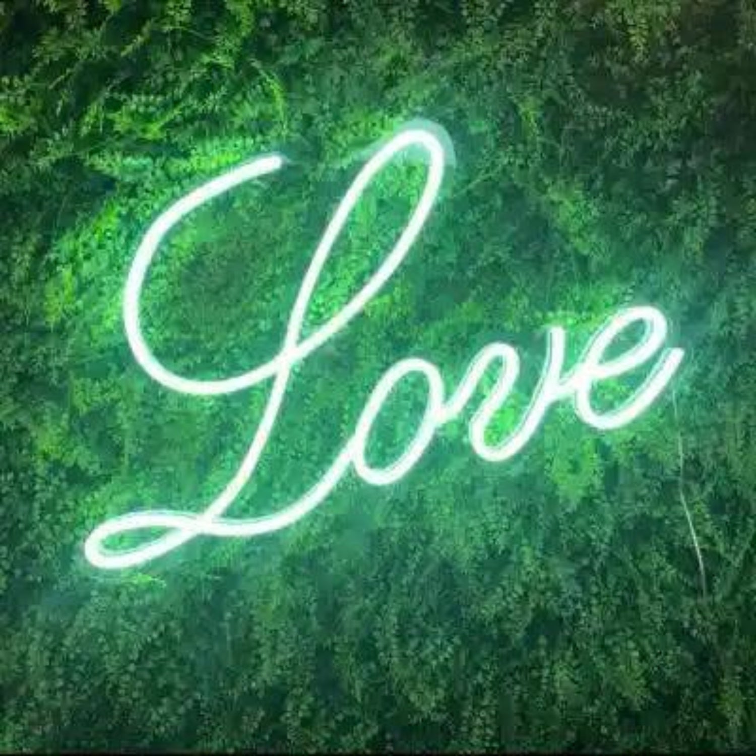 White Love LED Neon Sign Wedding Romantic Decor | Shineneon