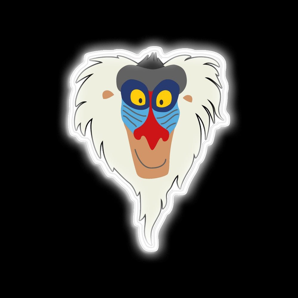 White Monkay Neon Sign - Shineneon