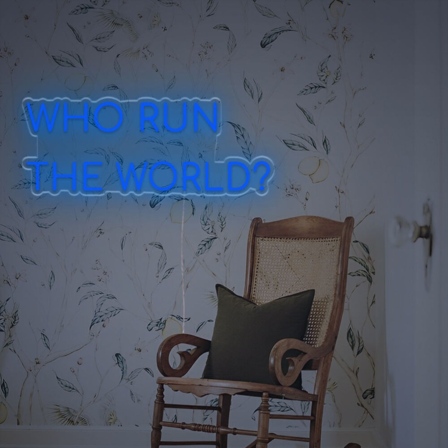 Who Run The World Led Neon Sign | Shineneon