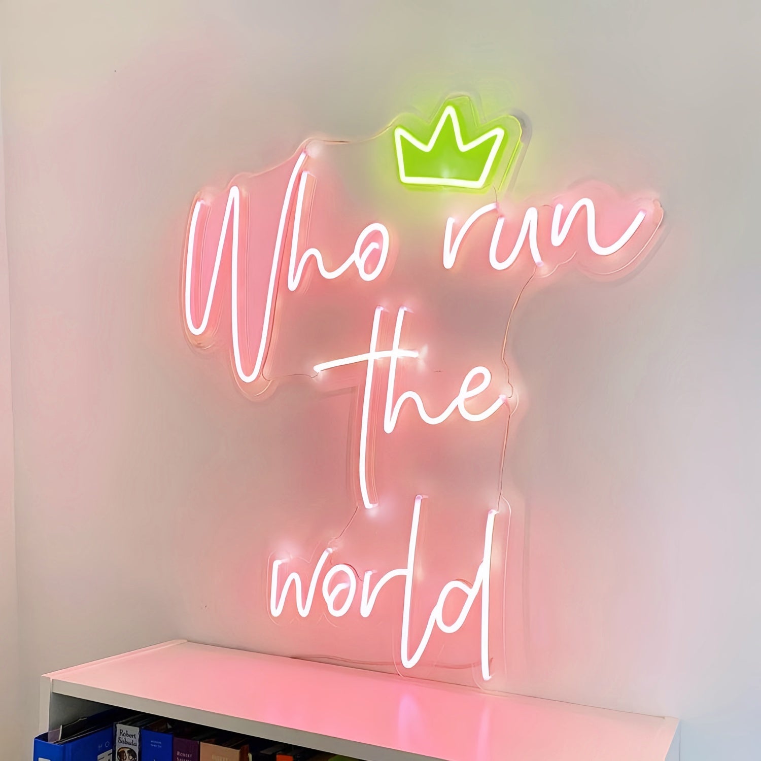 Who Run The World Led Neon Sign Empowerment Shines Bright In Neon | Shineneon