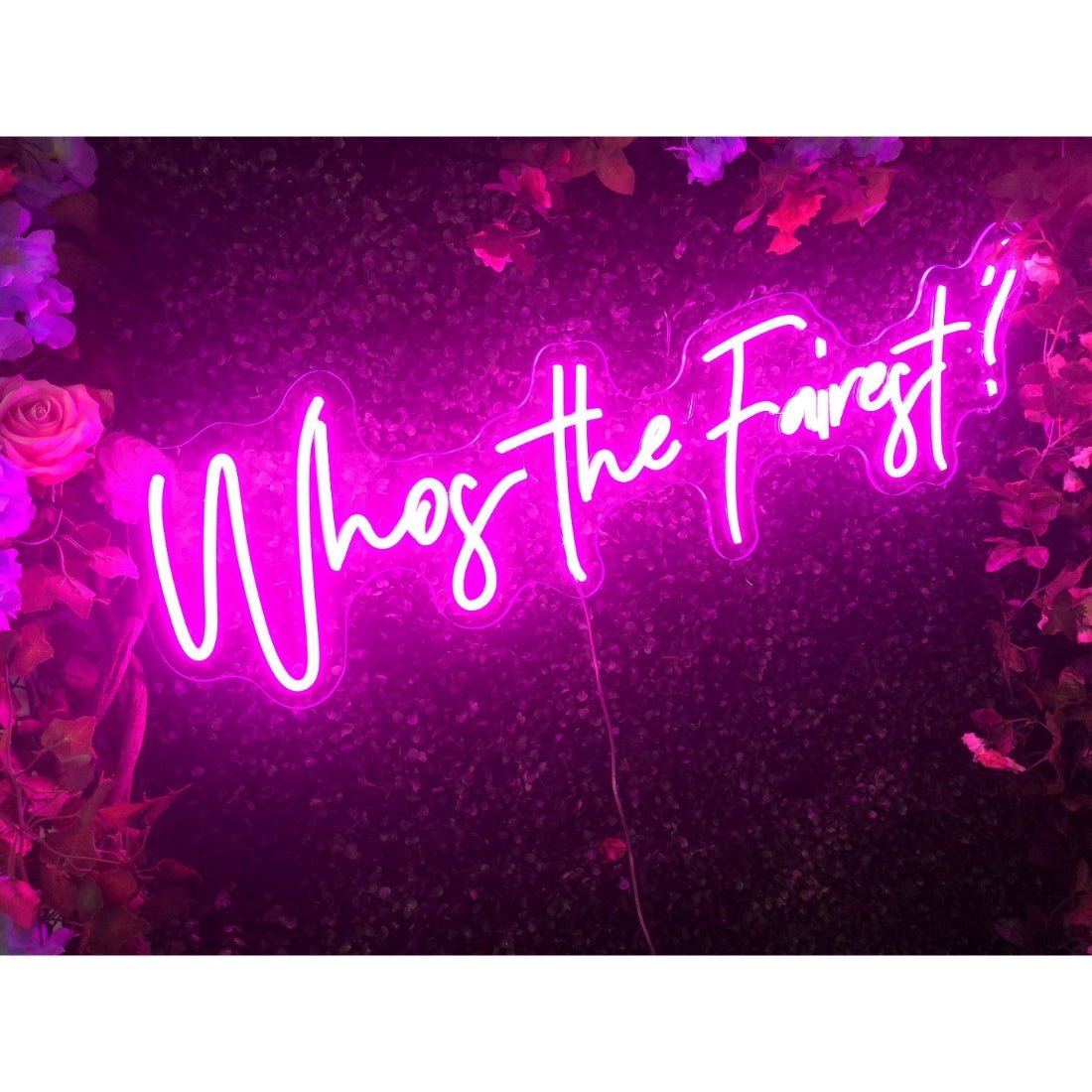 Whos The Fairies Led Sign Business Neon Sign - Shineneon