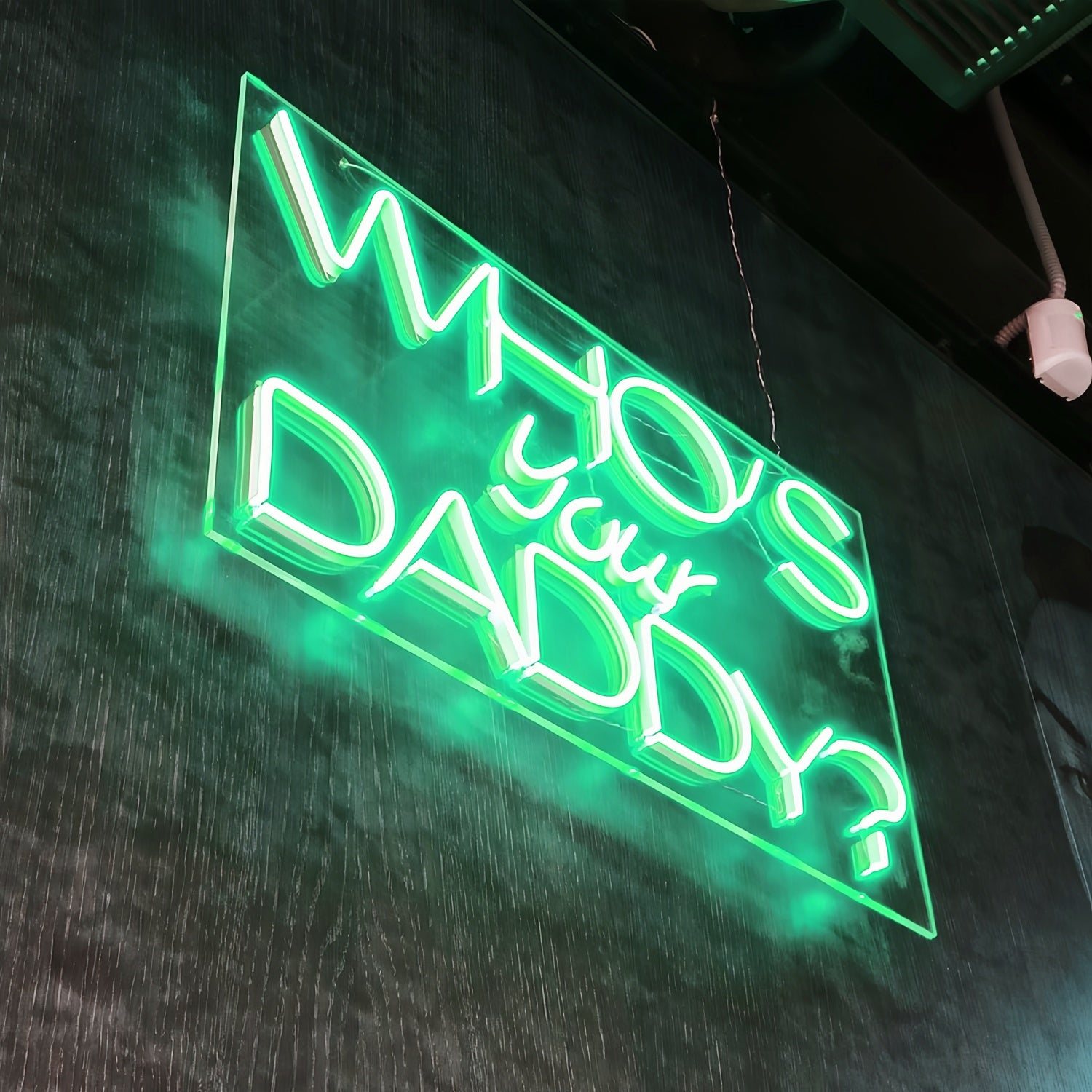 Whos Your Daddy Neon Art Sign Flaunt Your Style In Neon | Shineneon