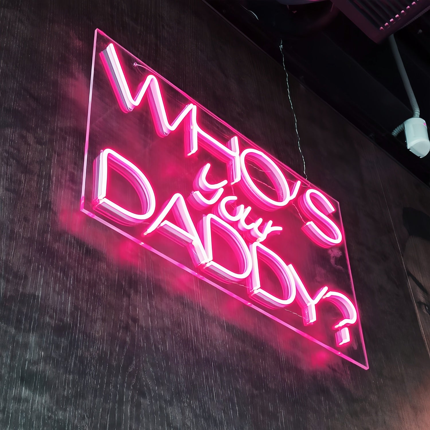 Whos Your Daddy Neon Art Sign Flaunt Your Style In Neon | Shineneon