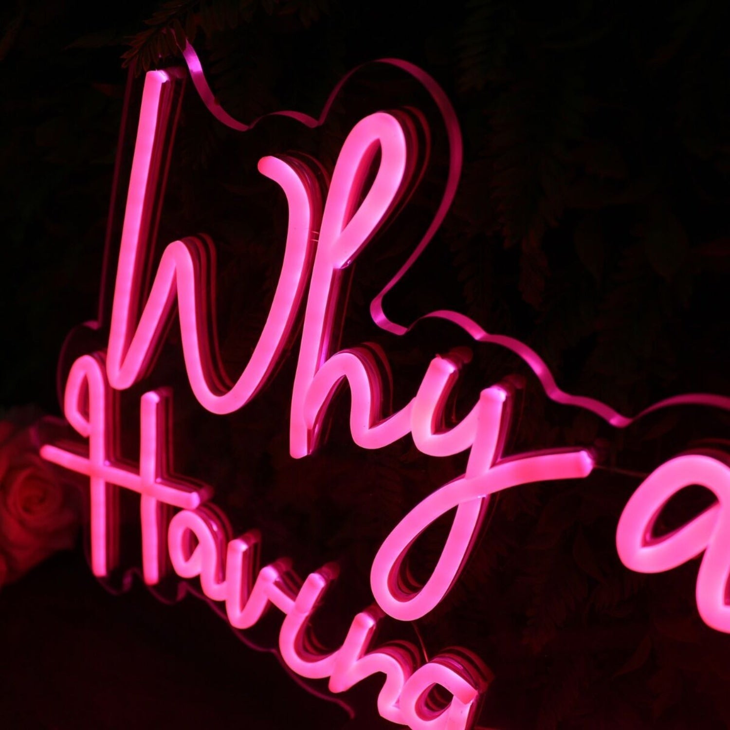 Why Are We Not Having Sex Right Now Red Led Neon Sign - Shineneon