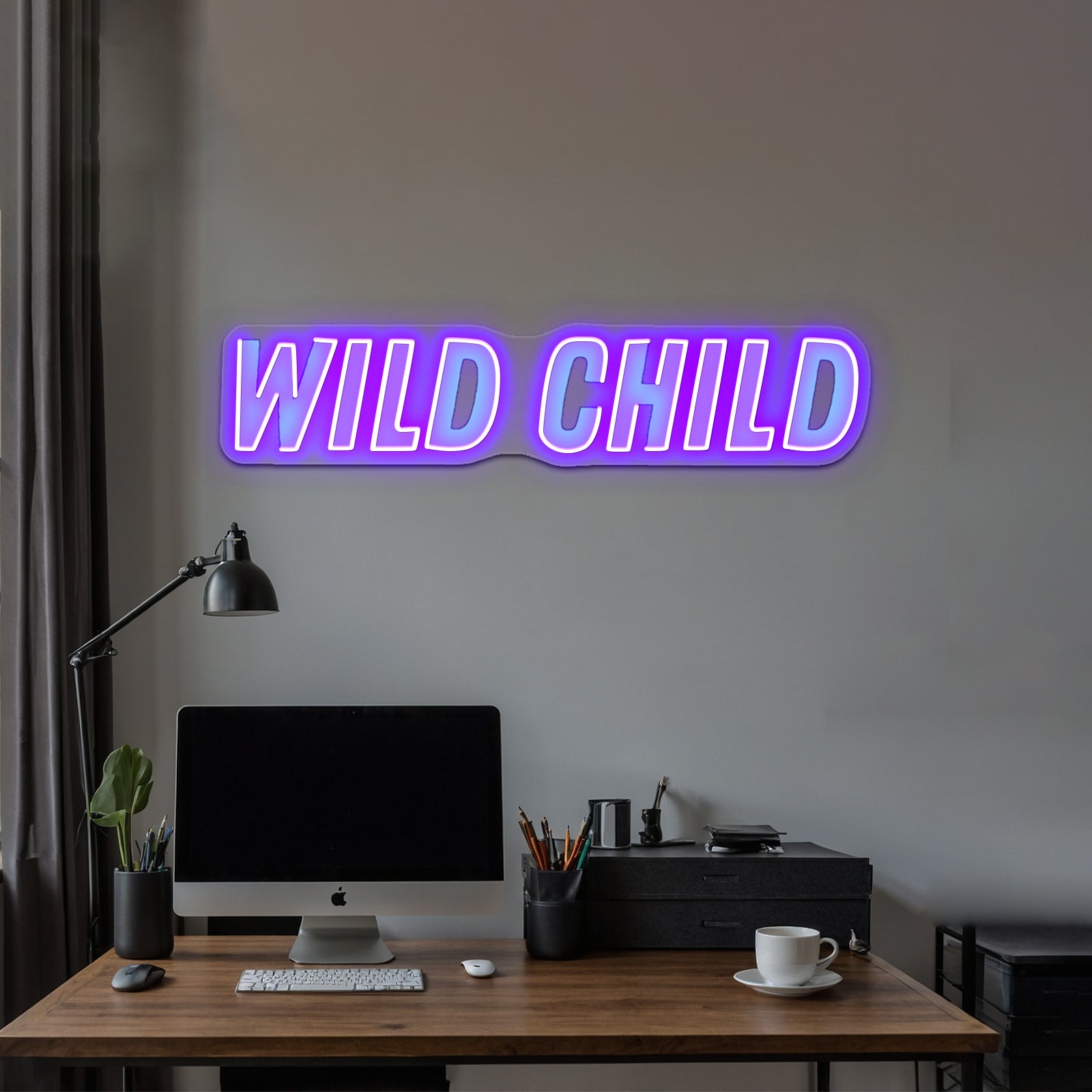 Wild Child Artwork Neon Signs Custom | Shineneon