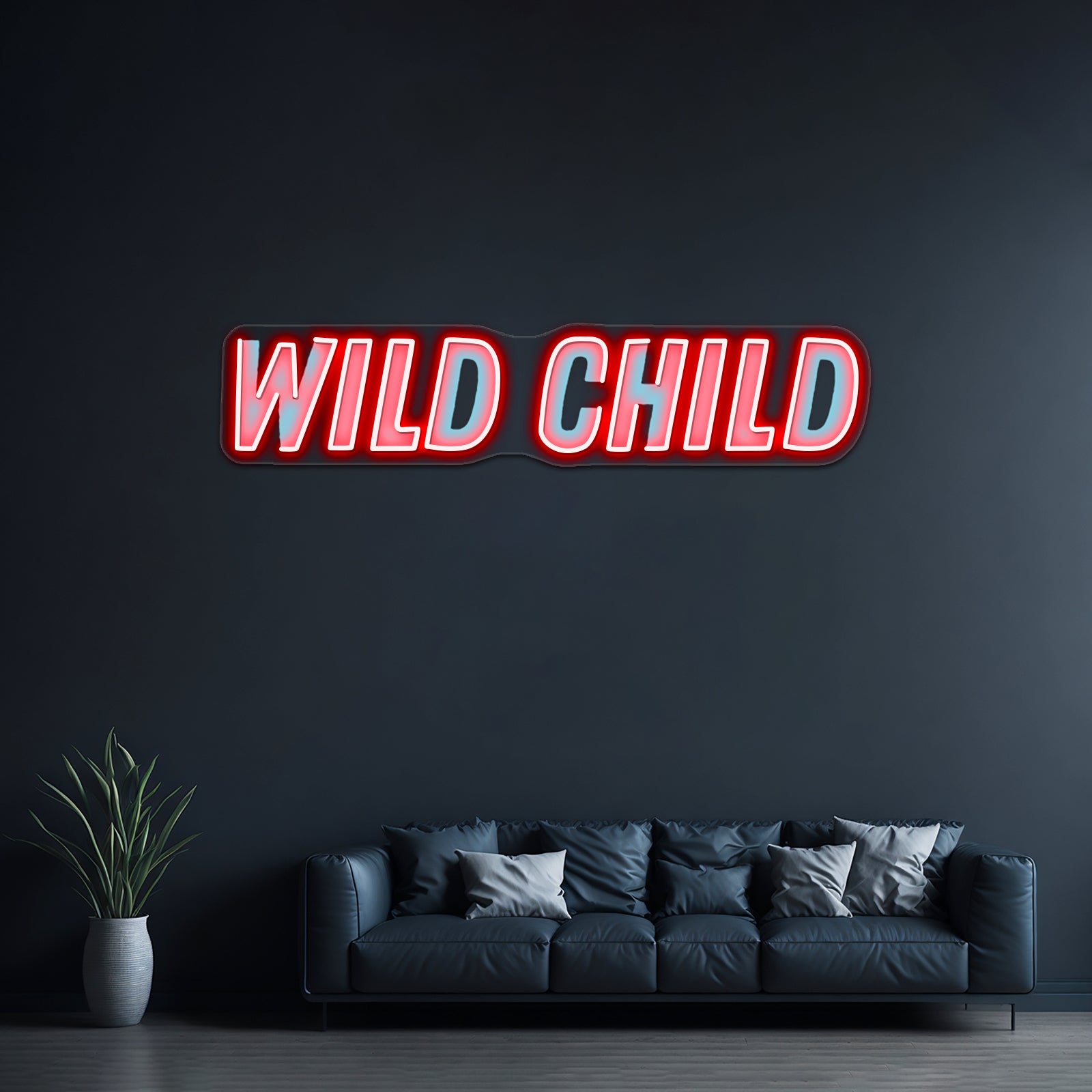 Wild Child Artwork Neon Signs Custom | Shineneon