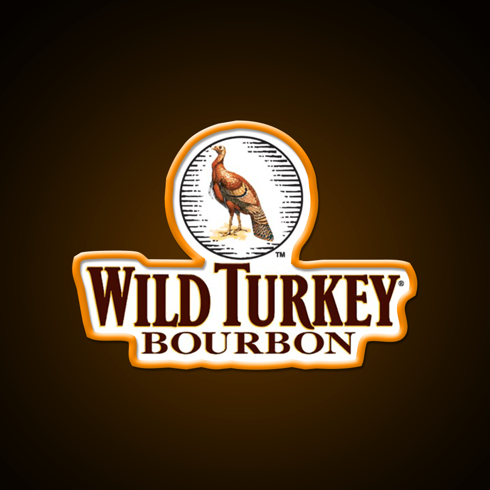 Wild Turkey Bourbon Whiskey Drink Bar Led Neon Sign Wall Art Rgb Color - Shineneon