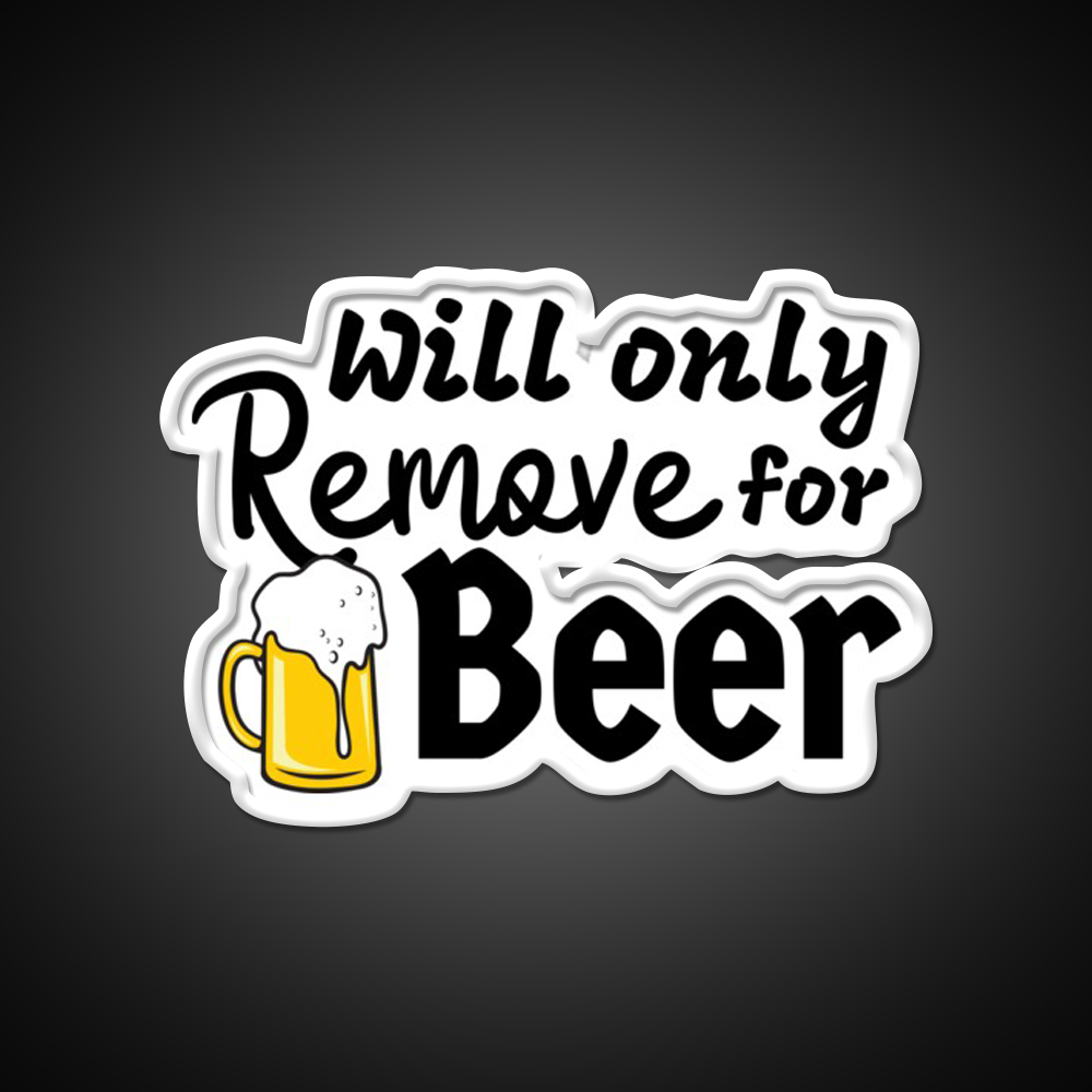 Will Only Remove For Beer Man Cave Bar Led Neon Sign Rgb Color