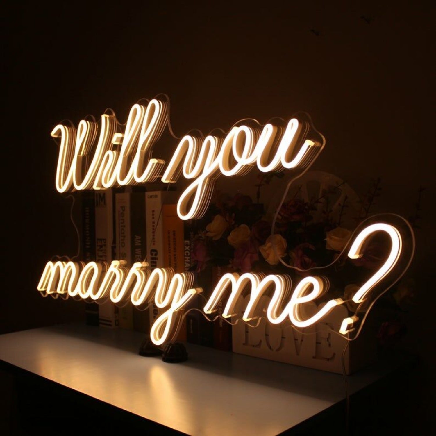 Will You Marry Me Led Neon Sign | Shineneon
