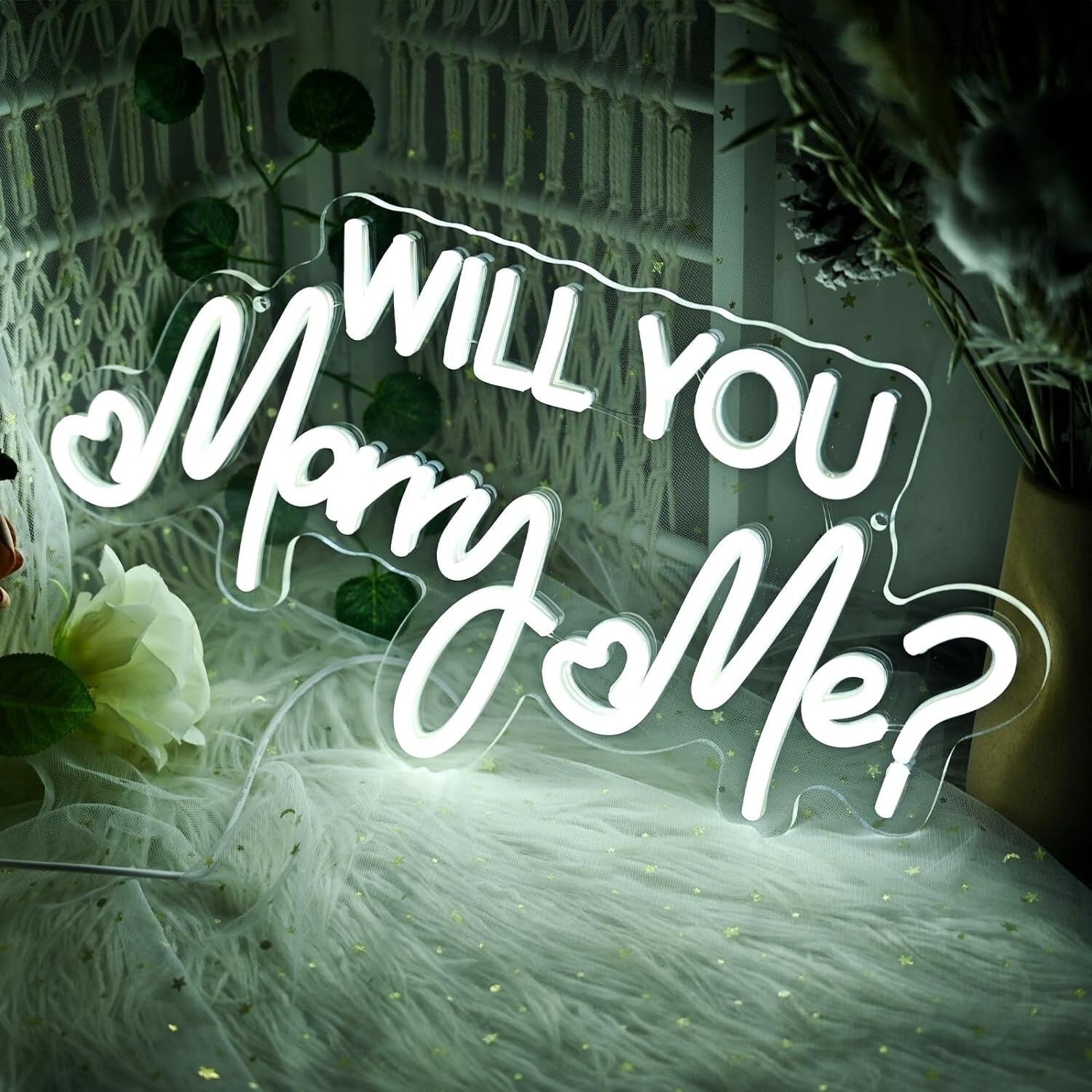 Will You Marry Me Neon Sign Proposal | Shineneon