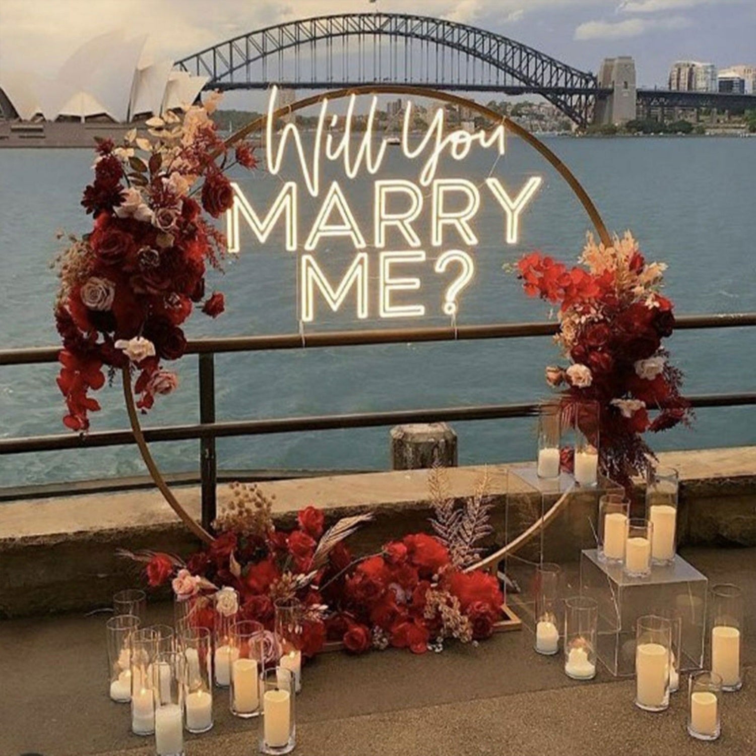 Will You Marry Me Neon Sign Wedding Party Decoration | Shineneon