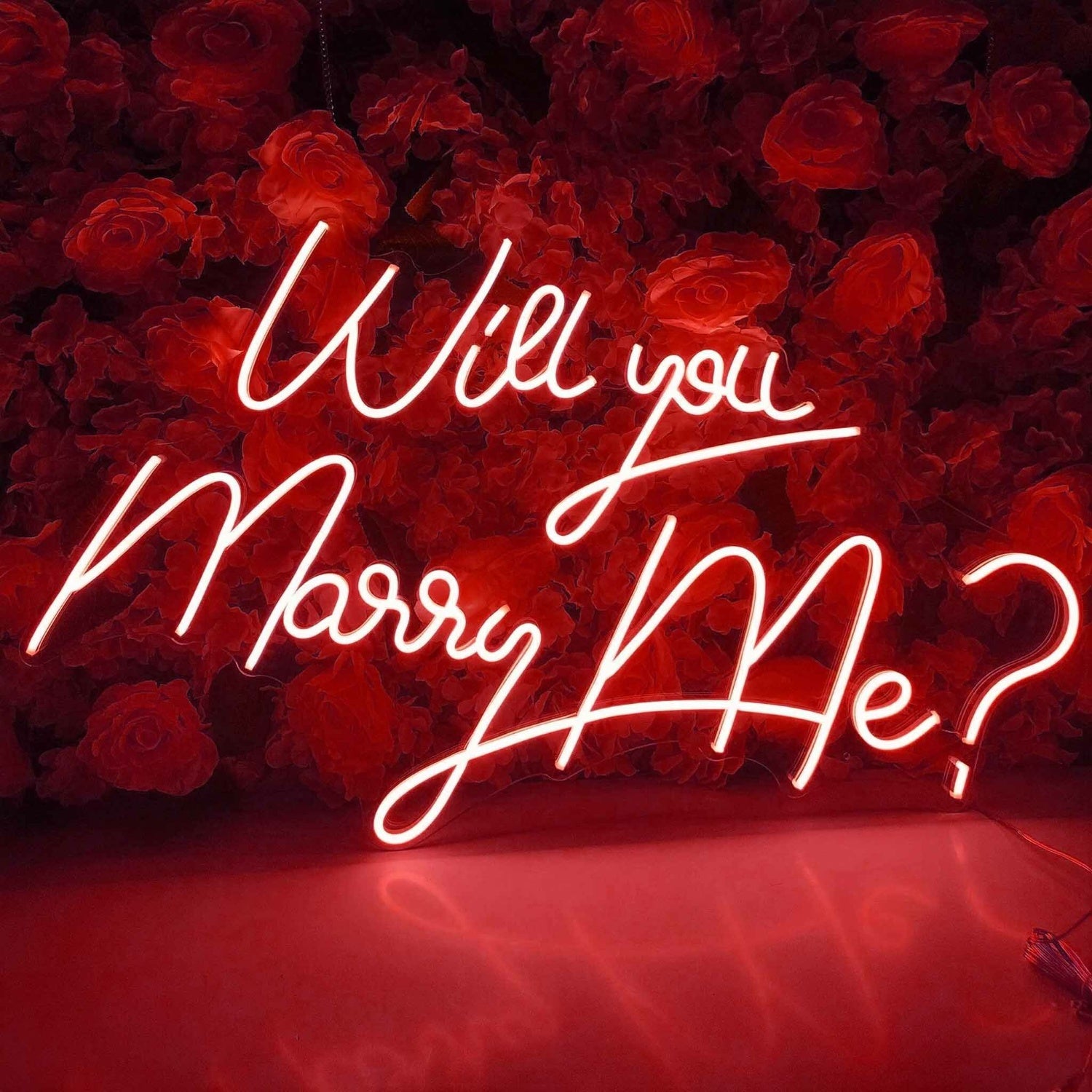 Will You Marry Me Proposal Style 4 Neon Sign | Shineneon
