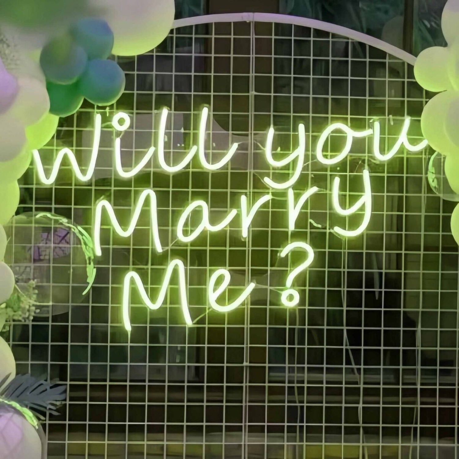 Will You Marry Me Style 2 Proposal Neon Light | Shineneon