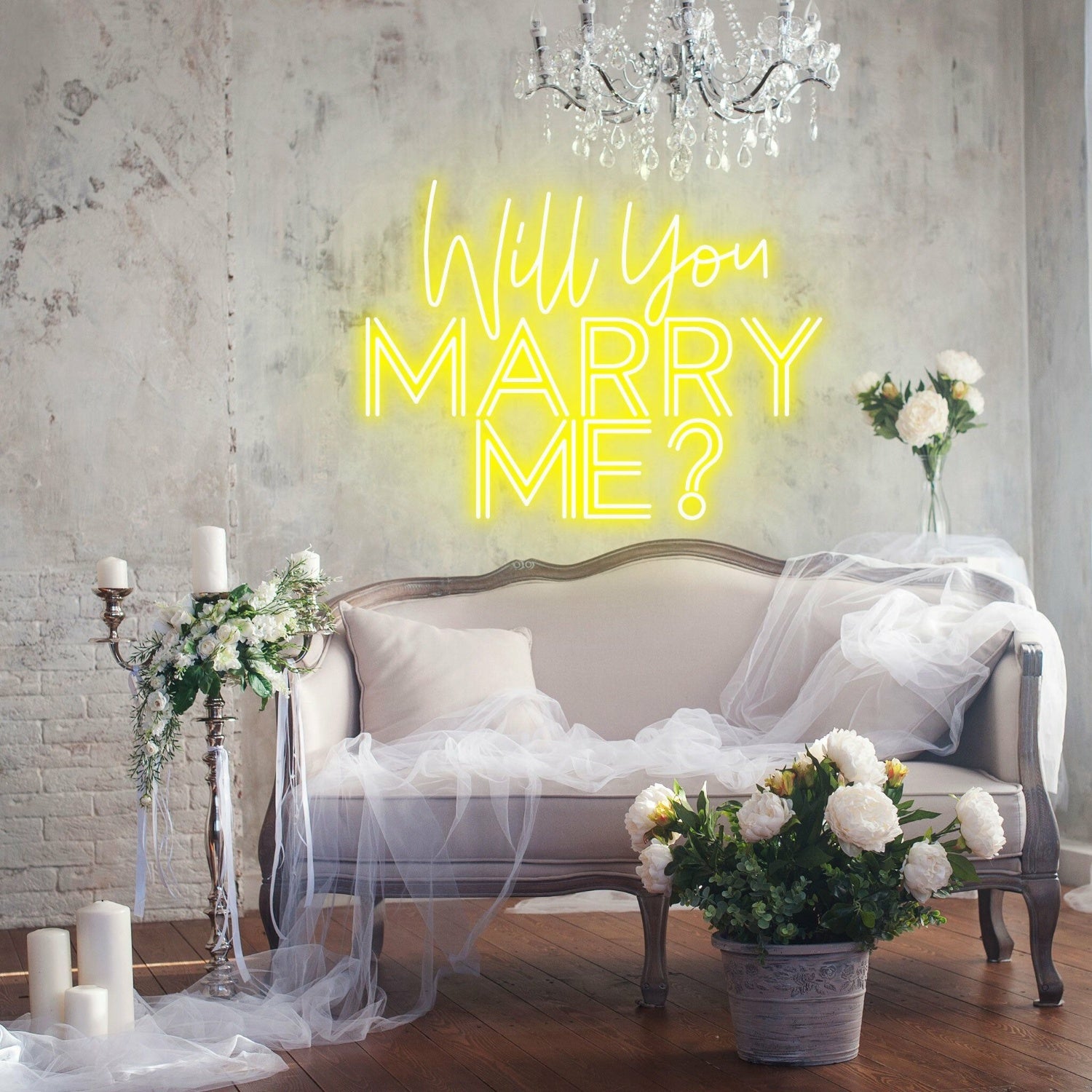Will You Marry Me Timeless Neon For Romantic Proposals | Shineneon