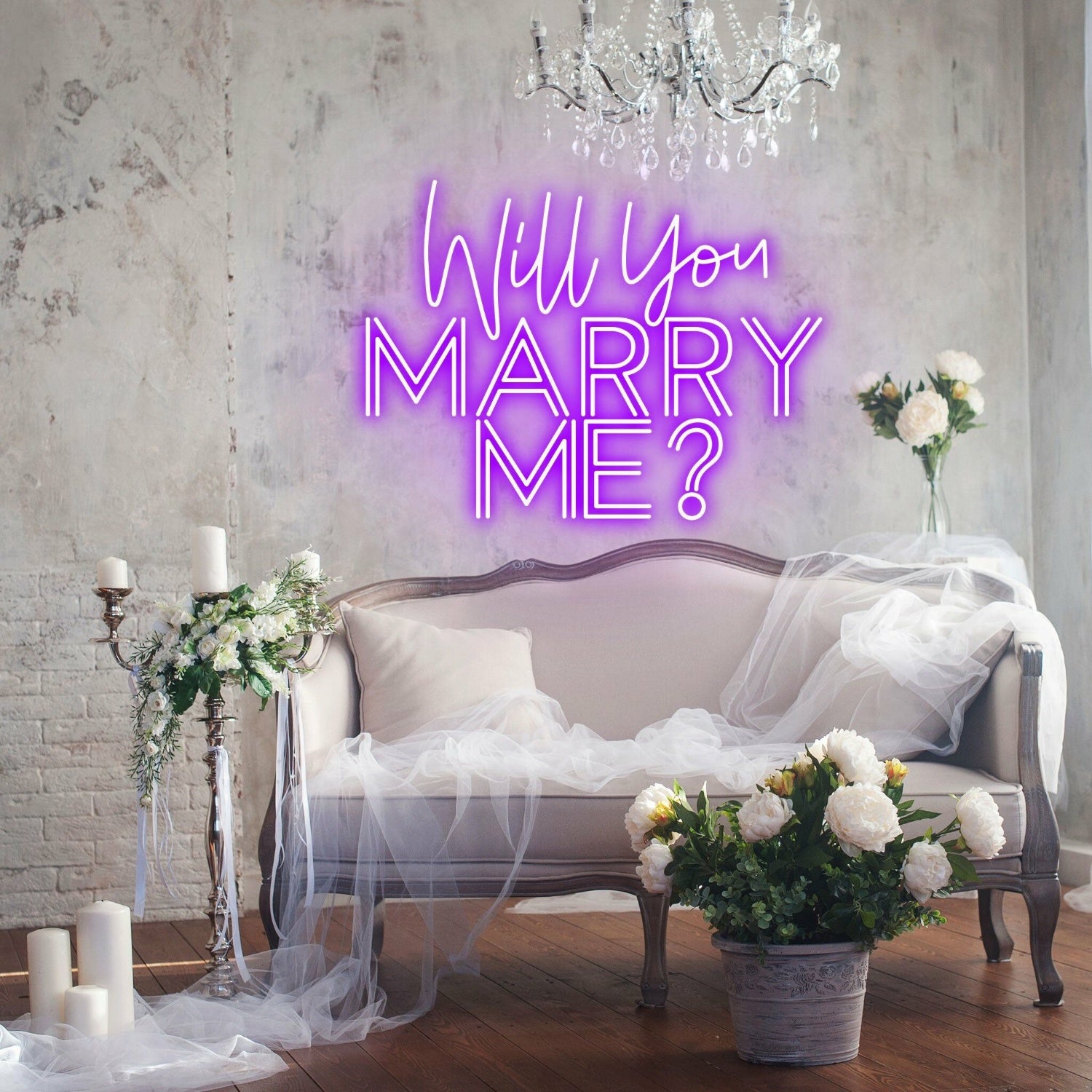 Will You Marry Me Timeless Neon For Romantic Proposals | Shineneon