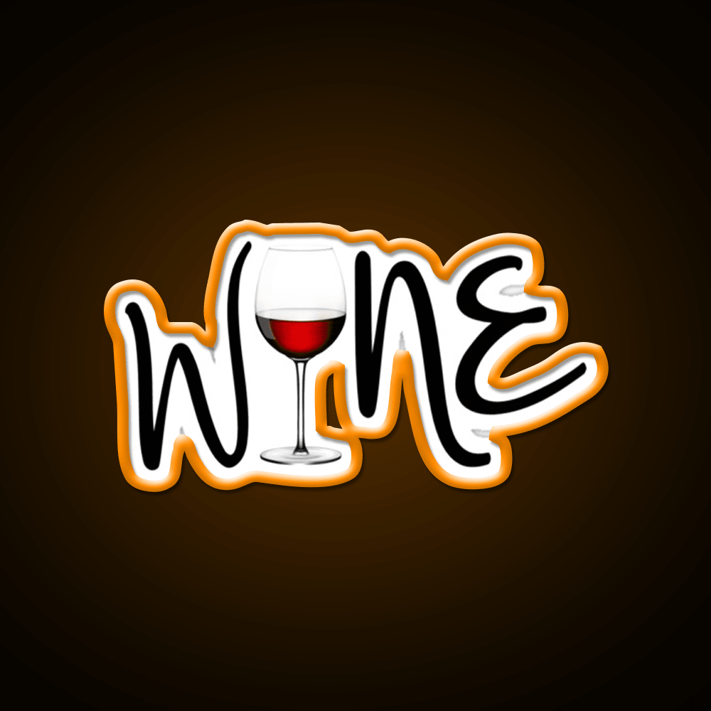 Wine Cocktail Bar Decor Led Neon Sign Rgb Color - Shineneon