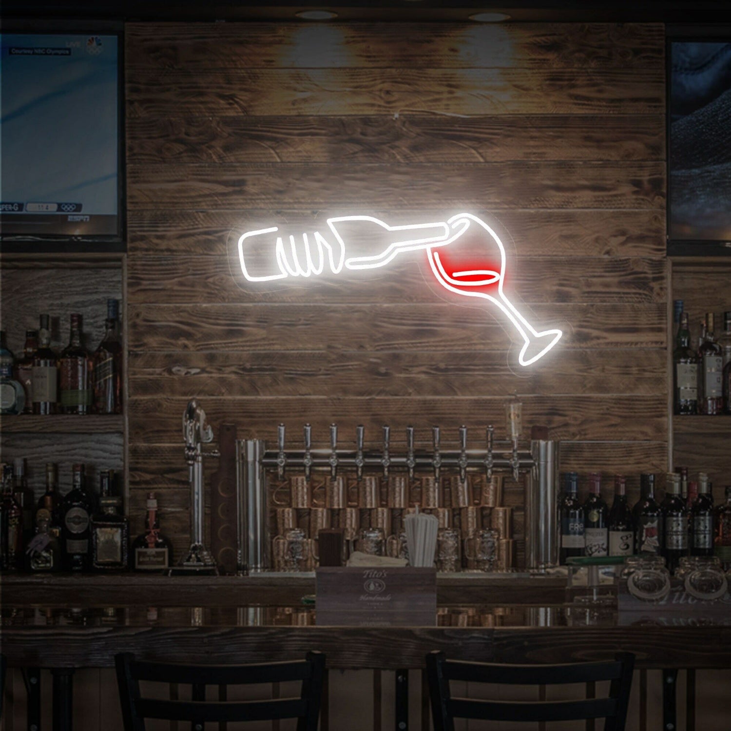 Wine Lover Art Wine Led Neon Sign Home Bar Special Occasions | Shineneon