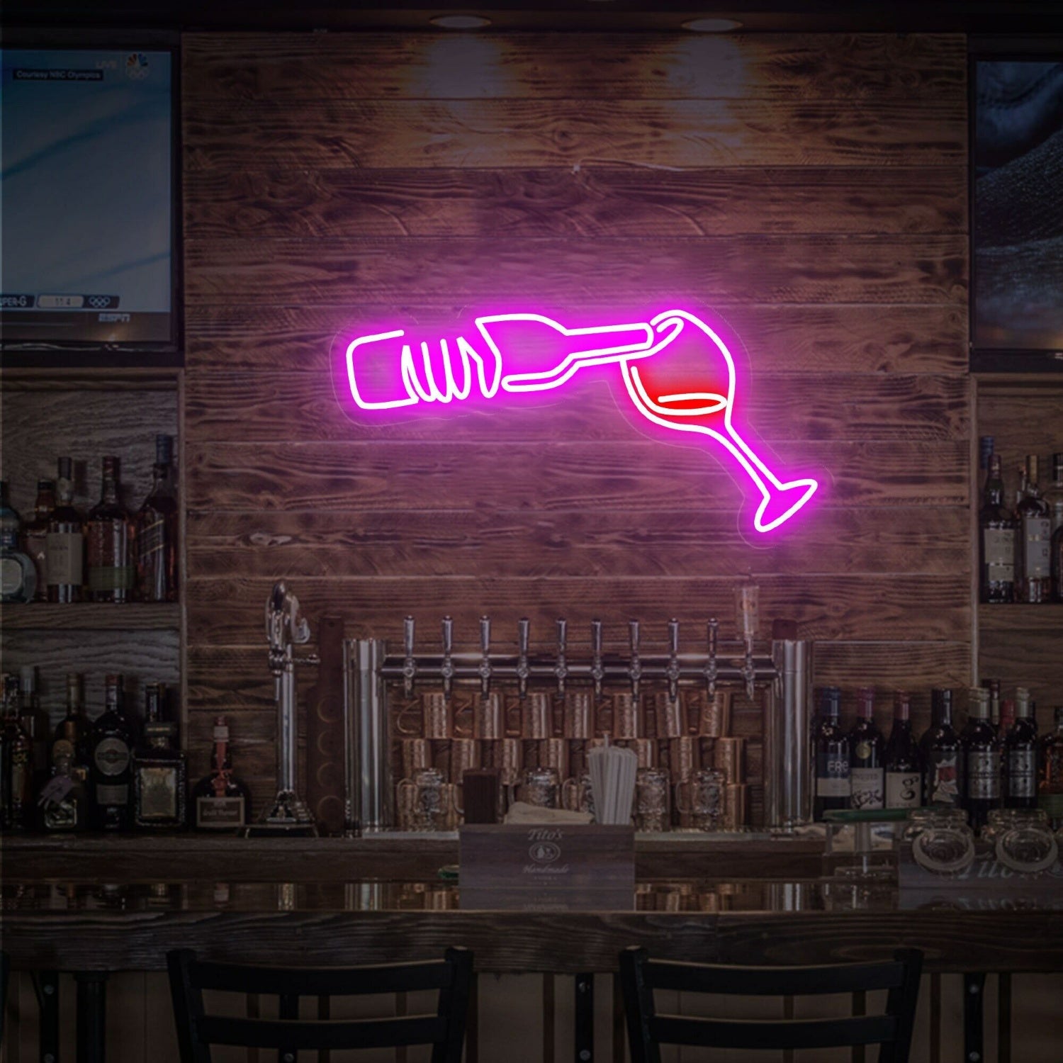 Wine Lover Art Wine Led Neon Sign Home Bar Special Occasions | Shineneon