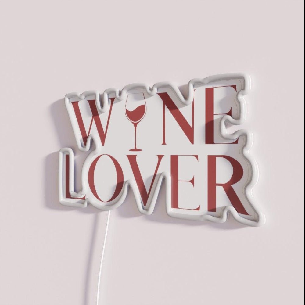 Wine Lover Rgb Led Neon Sign - Shineneon