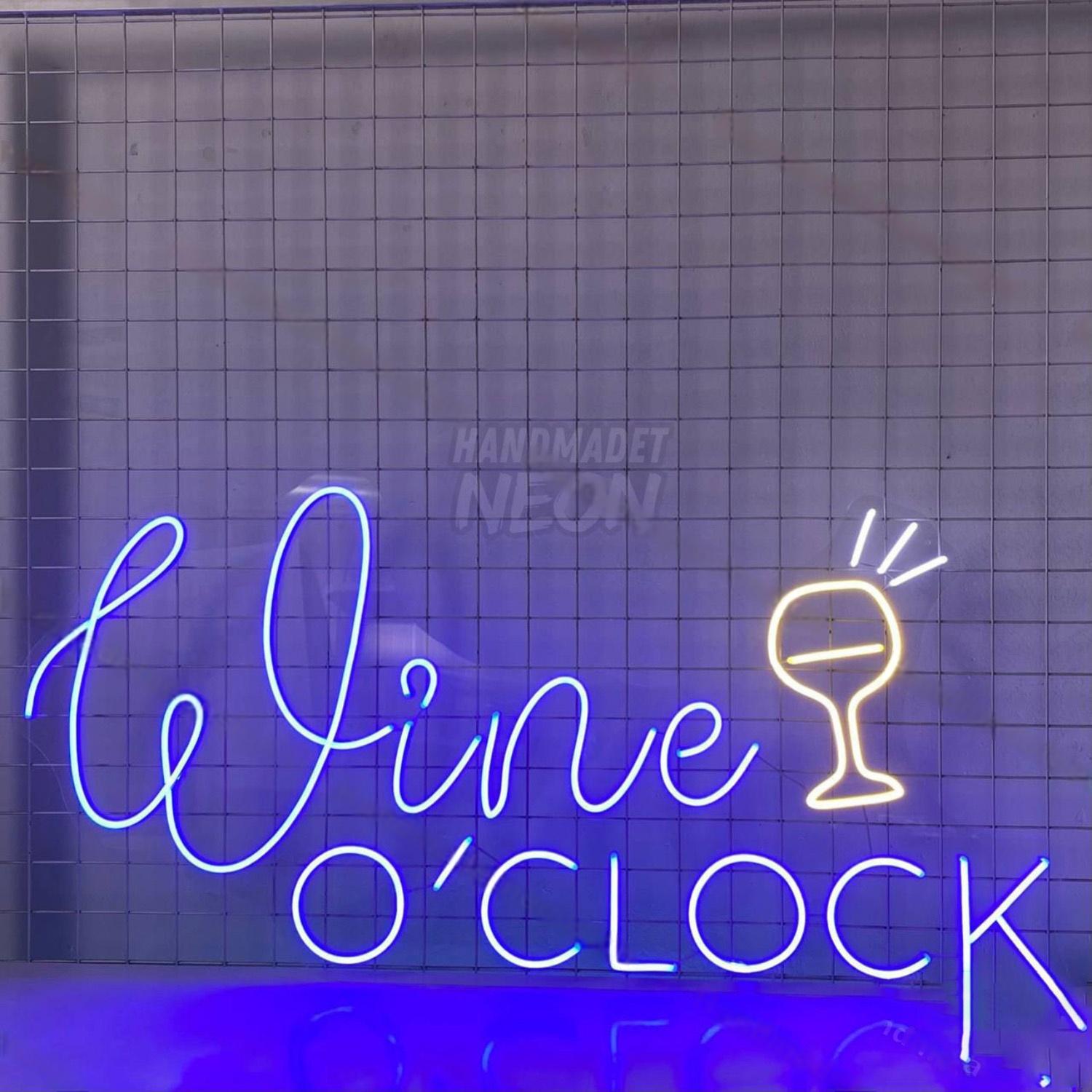 Wine Oclock Led Light Led Neon Sign | Shineneon