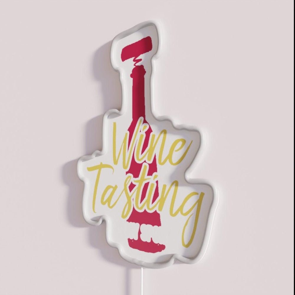 Wine Tasting Is My Sport Rgb Led Neon Sign - Shineneon