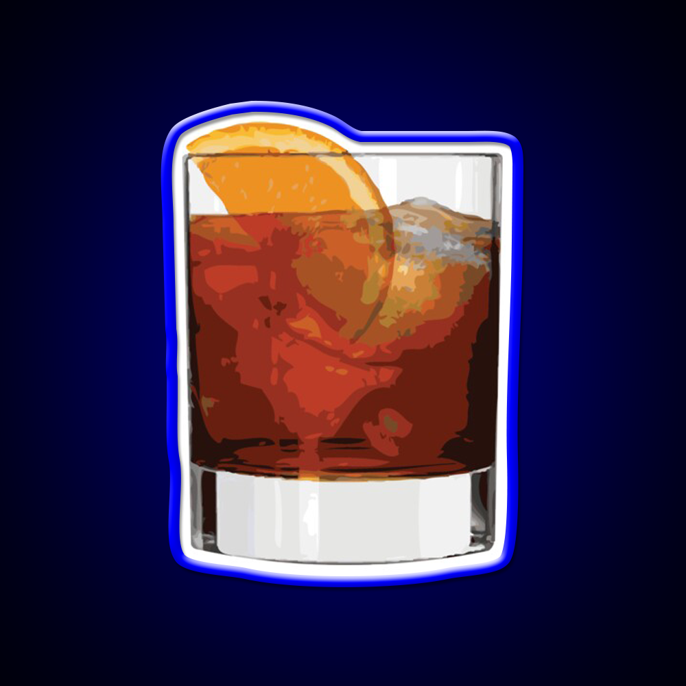 Wisconsin Old Fashioned Cocktail Bar Decor Led Neon Sign Rgb Color - LED neon sign view 5