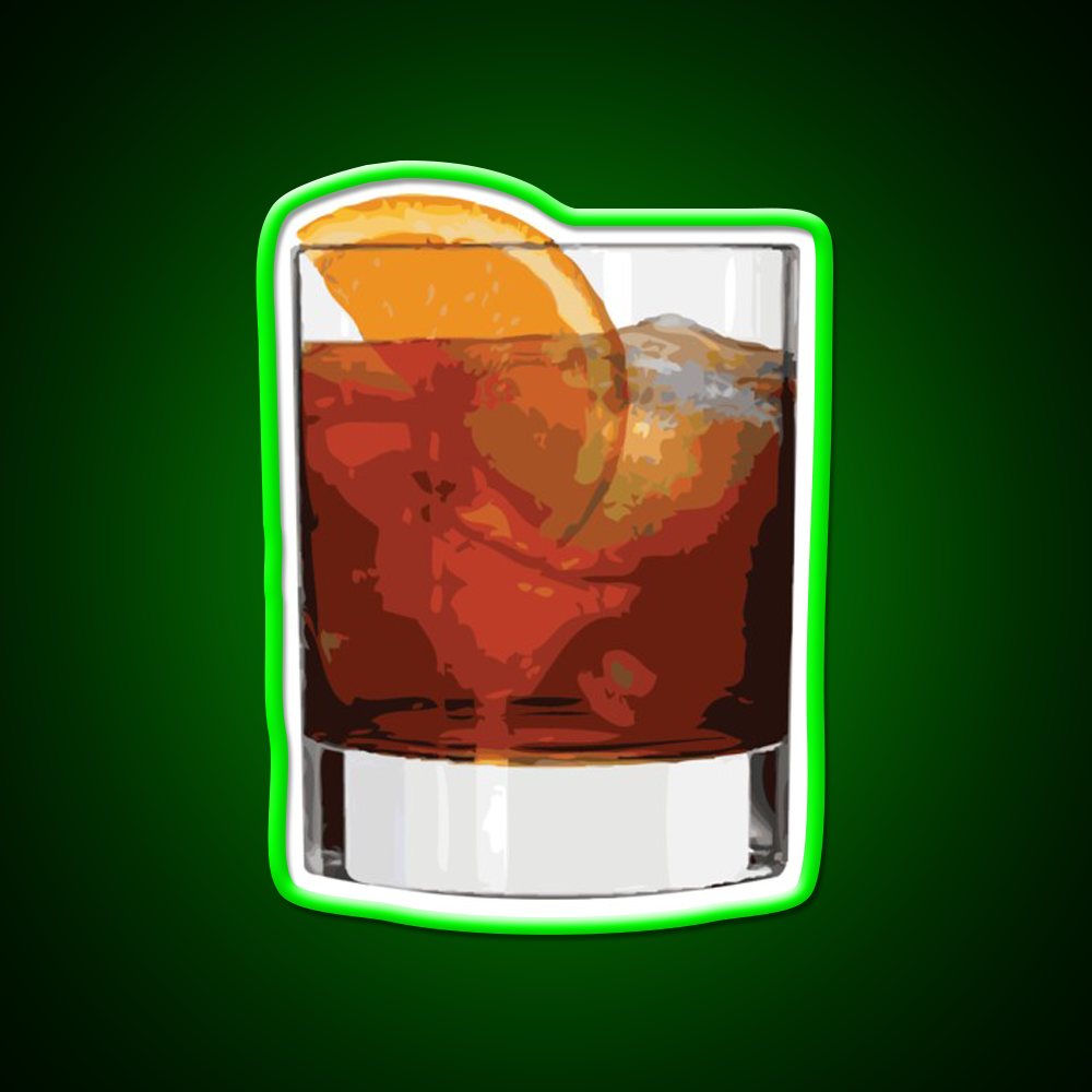 Wisconsin Old Fashioned Cocktail Bar Decor Led Neon Sign Rgb Color - LED neon sign view 8