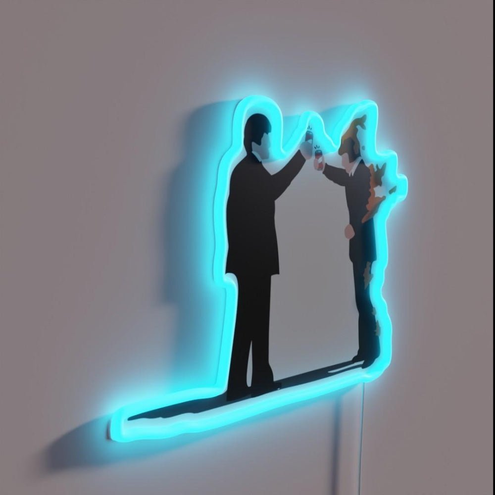 Wish You Were Beer Rgb Led Neon Sign Bar Wall Decor - Shineneon