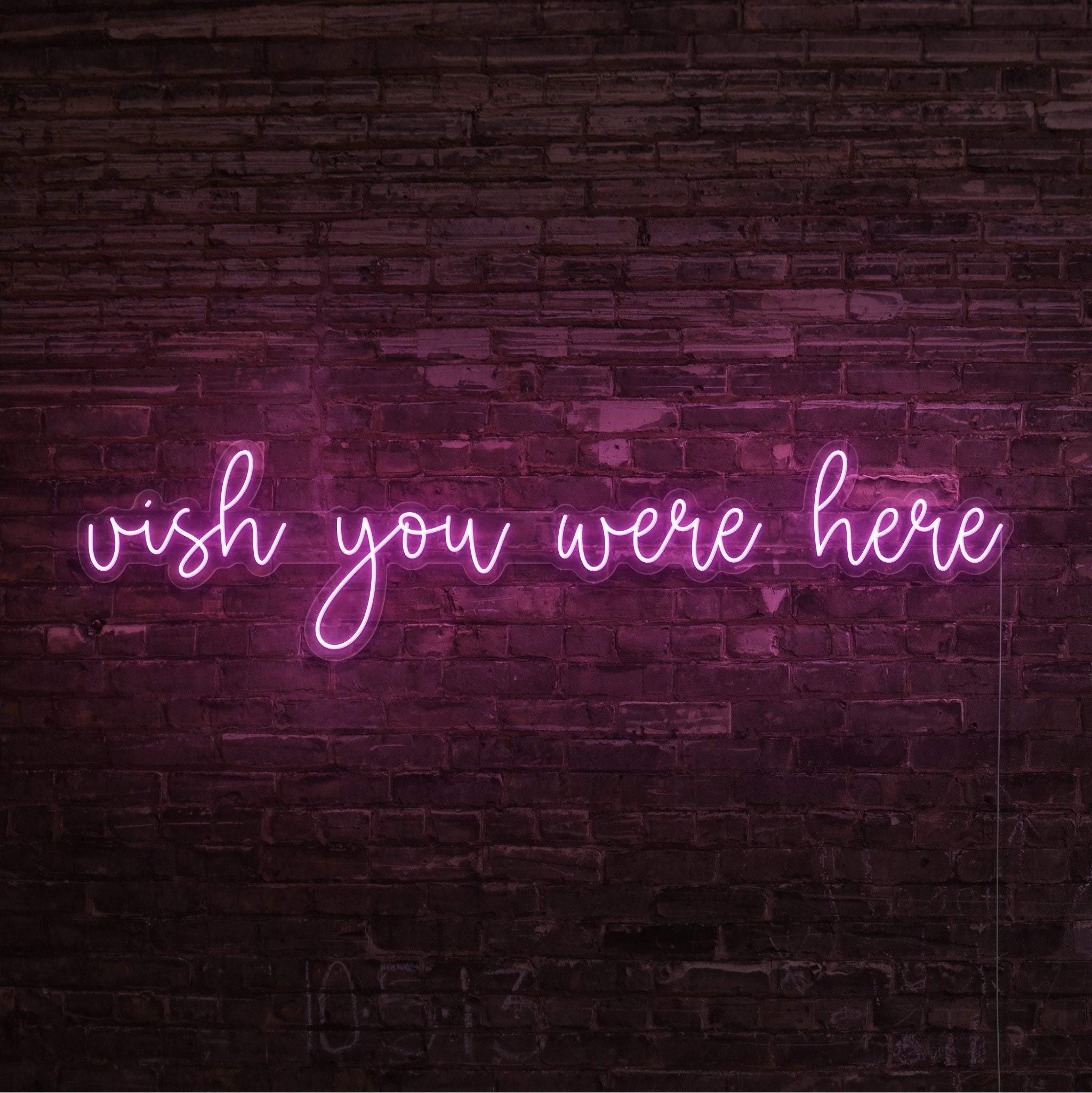 Wish You Were Here Led Neon Sign | Shineneon