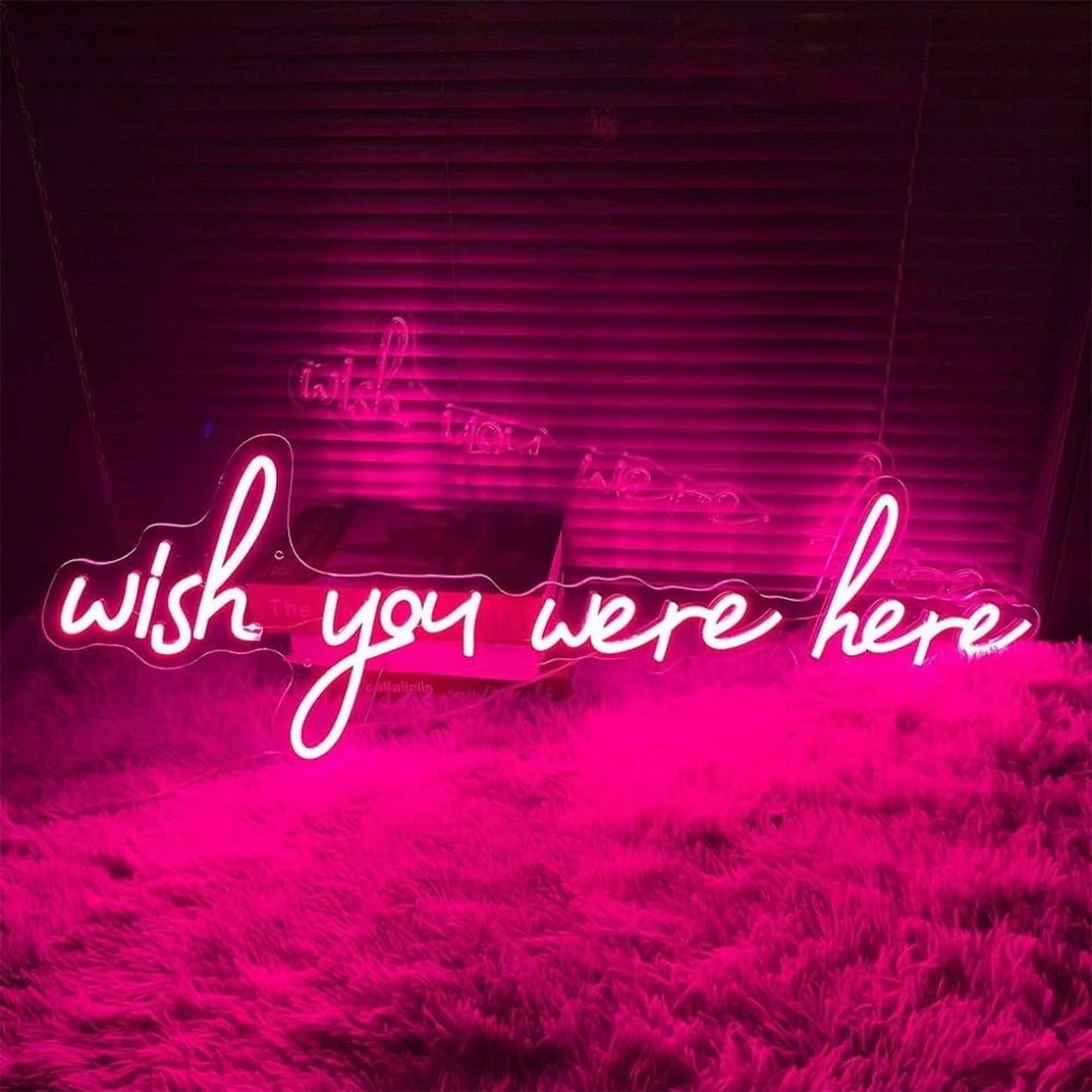 Wish You Were Here Led Sign Business Neon Sign Wall Decor - Shineneon