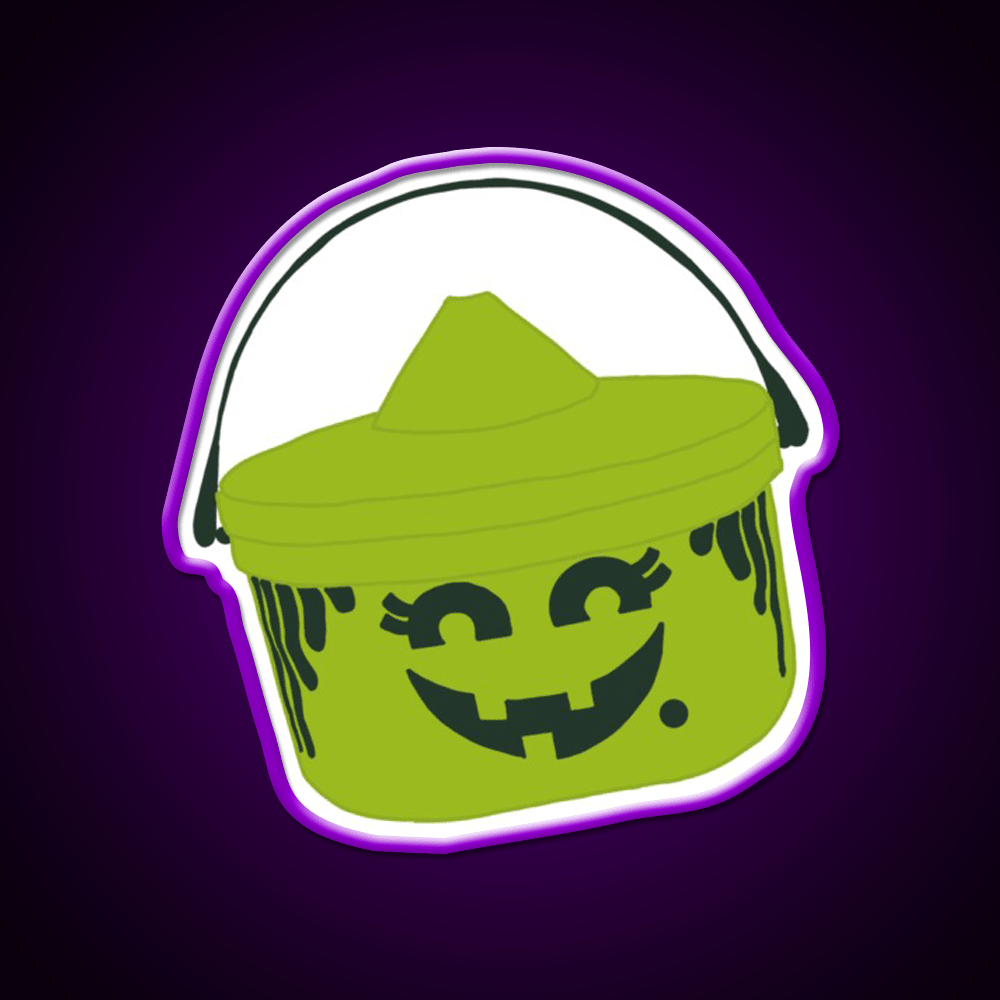 Witch Bucket Fast Food Led Neon Sign For Burger Place Rgb Color - Shineneon