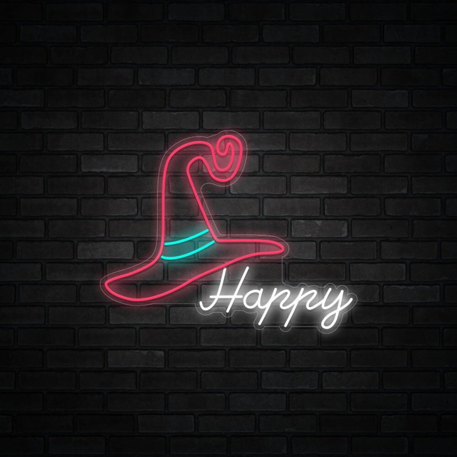 Witch Hat Halloween Neon Sign | Shineneon